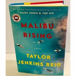 Malibu Rising Taylor Jenkins Reid Hardcover 1st Ed BookTok Novel